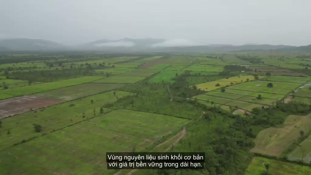 Aerial views of Pursat, Kampong Thom and Kirirom in Cambodia.